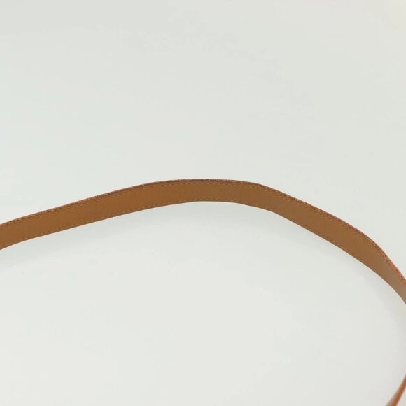 SAINT LAURENT Shoulder Bag PVC Canvas Black Gold Auth 141268 - Picture 9 of 16